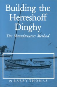 This is the cover of "Building the Herreshoff Dinghy" by Barry Thomas.